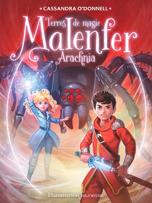 cover image of Malenfer--Terres de magie (Tome 6)--Arachnia